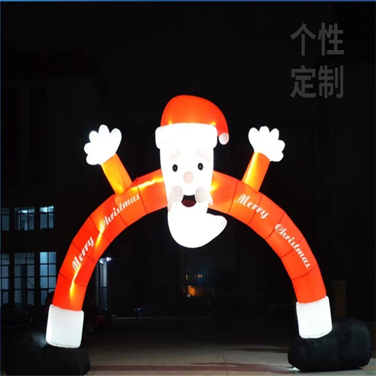 吴川圣诞老人拱门